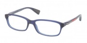 Prada Sport PS 02DV Eyeglasses Eyeglasses - IAW101 Matte Blue