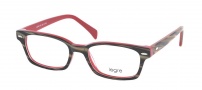 Legre LE208 Eyeglasses Eyeglasses - 653 Buffalo Horn / Red