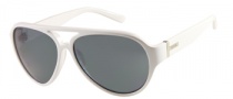 Guess GU 6730 Sunglasses  Sunglasses - WHT-3F: White Silver 