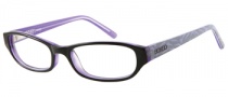 Bongo B Vicky Eyeglasses  Eyeglasses - BLK: Black Crystal Purple