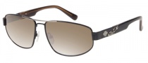 Harley Davidson HDX 840 Sunglasses Sunglasses - BLK-1F: Black Silver