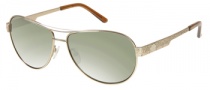 Harley Davidson HDX 843 Sunglasses Sunglasses - COG-2F: Cognac  (green)