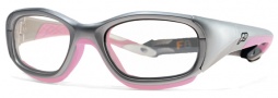 Liberty Sport Slam Eyeglasses Eyeglasses - Satin Silver / Pink #423