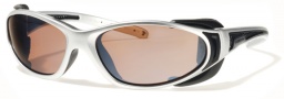 Liberty Sport Chopper Sunglasses Sunglasses - Shiny Chrome / Satin Black w/ Ultimate Driver Lens #401