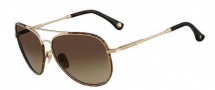 Michael Kors MKS167 Brooke Sunglasses Sunglasses - 717 Gold