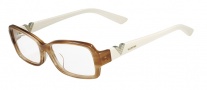 Valentino V2612R Eyeglasses Eyeglasses - 772 Striped Honey