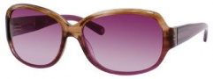 Banana Republic Diane/s Sunglasses Sunglasses - 0FK2 Plum Striated (RP plum gradient lens)