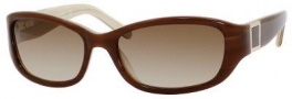 Banana Republic Susan/S Sunglasses Sunglasses - Brown Cream Horn