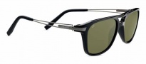 Serengeti Empoli Sunglasses Sunglasses - 7762 Shiny Black / Gunmetal / Polarized 555nm