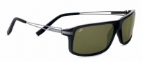 Serengeti Rivoli Sunglasses Sunglasses - 7767 Shiny Black / Polarized 555nm