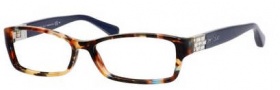 Jimmy Choo 41 Eyeglasses Eyeglasses - 09DT Spotted Havana Blue