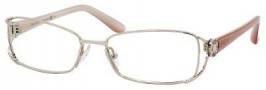 Jimmy Choo 52 Eyeglasses Eyeglasses - Gold Crocodile