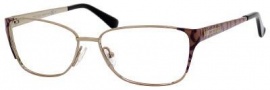 Jimmy Choo 57 Eyeglasses Eyeglasses - Bronze / Nude Zebra