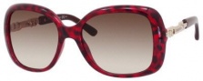 Jimmy Choo Wiley/S Sunglasses Sunglasses - Havana Burgundy