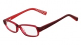 Nike 5508 Eyeglasses Eyeglasses - 610 Red Crystal / Dark Red