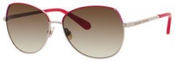 Kate Spade Candida/S Sunglasses Sunglasses - Gold Red Pink