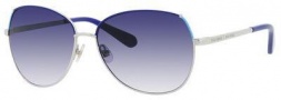 Kate Spade Candida/S Sunglasses Sunglasses - Silver Blue Turquoise