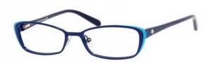 Kate Spade Lidia Eyeglasses Eyeglasses - 0JNA Navy Turquoise