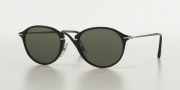 Persol PO3046S Sunglasses Sunglasses - 95/58 Black / Crystal Green Polarized