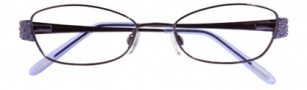 Ellen Tracy Bantry Eyeglasses Eyeglasses - Eggplant