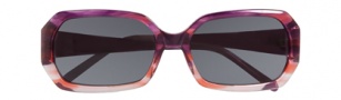 Ellen Tracy Kenya Sunglasses Sunglasses - Plum Fade