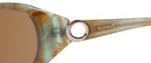 Ellen Tracy Mojave Sunglasses Sunglasses - Amber / Teal