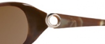 Ellen Tracy Mojave Sunglasses Sunglasses - Brown / Marble