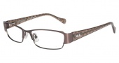 Lucky Brand Antigua Eyeglasses Eyeglasses - Brown