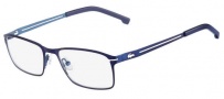 Lacoste L2167 Eyeglasses Eyeglasses - 424 Satin Blue