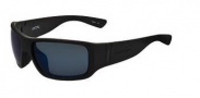 Switch Vision Lycan Sunglasses Sunglasses - Matte Black Blue / Polarized Lenses