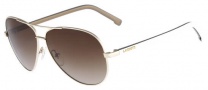 Lacoste L155S Sunglasses Sunglasses - 718 Light Gold