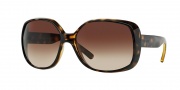 DKNY DY4101 Sunglasses Sunglasses - 301613 Dark Havana / Brown Gradient