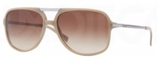 DKNY DY4099 Sunglasses Sunglasses - 352113 Beige Gray / Gradient Brown
