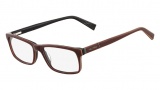 Nautica N8085 Eyeglasses Eyeglasses - 200 Dark Brown