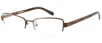 Guess by Marciano GM140 Eyeglasses Eyeglasses - BRN: Satin Brown