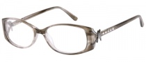 Guess by Marciano GM145 Eyeglasses Eyeglasses - SMK: Smoke Striated