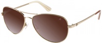 Guess by Marciano GM626 Sunglasses Sunglasses - GDBE-34: Shiny Gold