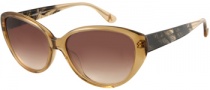 Guess by Marciano GM630 Sunglasses Sunglasses - BRN-34: Brown Crystal
