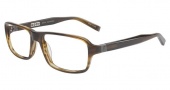 John Varvatos V340 Eyeglasses Eyeglasses - Olive Horn