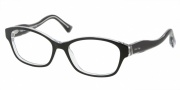 Miu Miu MU 03IV Eyeglasses Eyeglasses - 2AF1O1 Black / Crystal