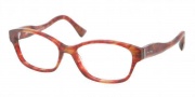 Miu Miu MU 03IV Eyeglasses Eyeglasses - GAT1O1 Red Havana