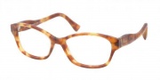 Miu Miu MU 03IV Eyeglasses Eyeglasses - HAJ1O1 Matte Light Havana