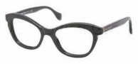 Miu Miu MU 07LV Eyeglasses Eyeglasses - 1AB1O1 Black