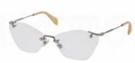 Miu Miu MU 51LV Eyeglasses Eyeglasses - 5AV1O1 Gunmetal