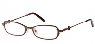 Candies C Tia Eyeglasses Eyeglasses - BRN: Brown