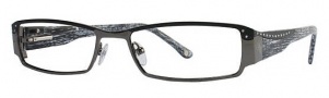Adrienne Vittadini AV1024 Eyeglasses Eyeglasses - Black / Dark Gunmetal