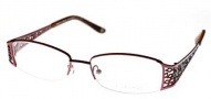Adrienne Vittadini AV1058 Eyeglasses Eyeglasses - Burgundy
