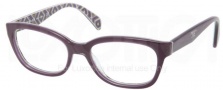 Prada PR 20PV Eyeglasses Eyeglasses - MAT101 Top Violet