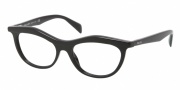 Prada PR 23PV Eyeglasses Eyeglasses - 1AB101 Black