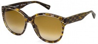 Dolce & Gabbana DG4159P Sunglasses Sunglasses - 2660T5 Hazelnut on Havana / Polarized Brown Gradient Lens
